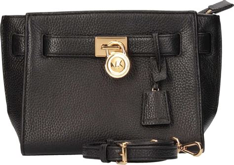 Michael Kors Hamilton Traveler Leather Messenger Shoulderbag, 